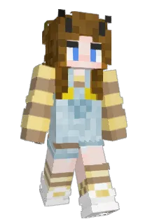Echoskittles Minecraft avatar full body
