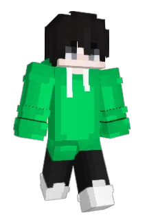EchowolfYT Minecraft avatar full body