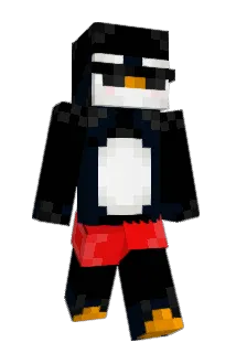 EciPinguin Minecraft avatar full body