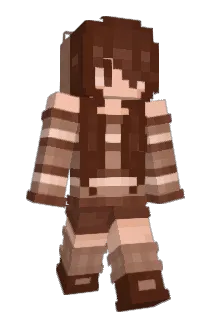 EckoChan Minecraft avatar full body