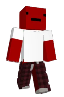 Ectral Minecraft avatar full body