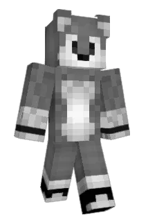 Edgy Minecraft avatar full body