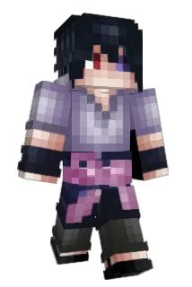 EdgySasuke Minecraft avatar full body