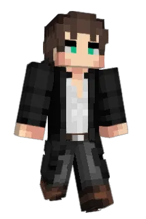 Edicied Minecraft avatar full body