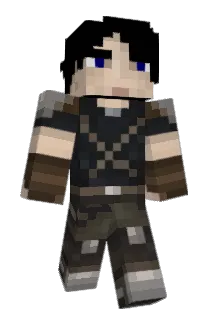 Educated Minecraft avatar full body