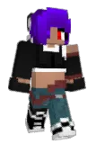 EdwardsAmyVTuber Minecraft avatar full body