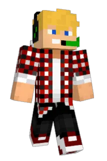EdzaHD Minecraft avatar full body