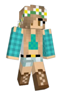 Eggiepieface Minecraft avatar full body