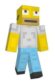 Eiermensch Minecraft avatar full body