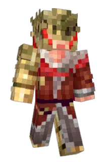 Eisprincess Minecraft avatar full body
