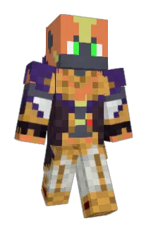 ElBlackPower Minecraft avatar full body