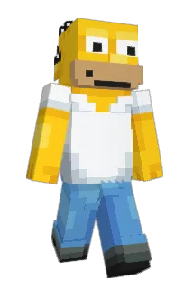 ElBober Minecraft avatar full body