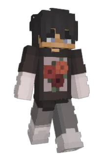 ElGloomy Minecraft avatar full body