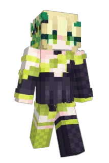 ElainaAshen Minecraft avatar full body