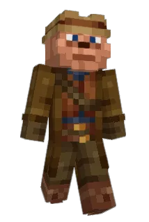 Elchoukito Minecraft avatar full body