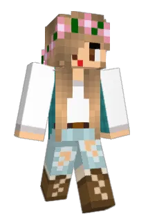 Elderess Minecraft avatar full body