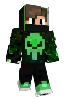 Elderlyy Minecraft avatar full body