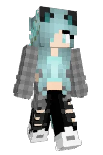 Elderward Minecraft avatar full body