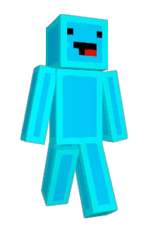 Electriac Minecraft avatar full body