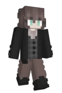 Electric_Blu Minecraft avatar full body
