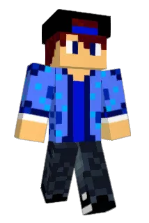 Electric_Shark Minecraft avatar full body