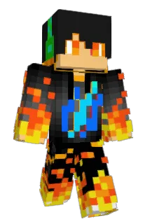 Electric_gamer55 Minecraft avatar full body