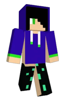 Electricglory Minecraft avatar full body