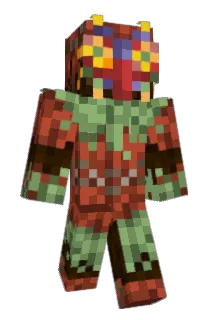 Electrisoma Minecraft avatar full body