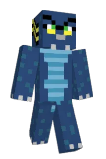 ElectroTheDragon Minecraft avatar full body