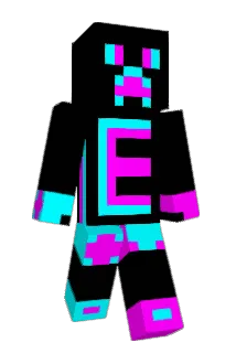 Electropro Minecraft avatar full body