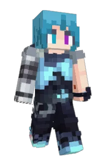 Electrovolt Minecraft avatar full body