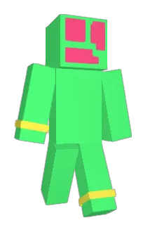 Eleged Minecraft avatar full body