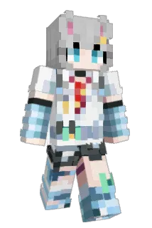 ElektroFire Minecraft avatar full body
