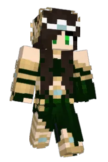 Elfette Minecraft avatar full body