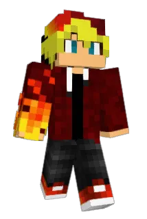 ElijahDragonFire Minecraft avatar full body