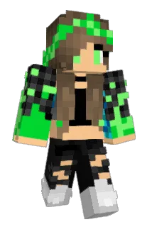 Elijika Minecraft avatar full body
