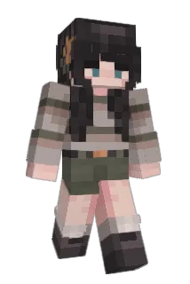 ElizabethAE Minecraft avatar full body