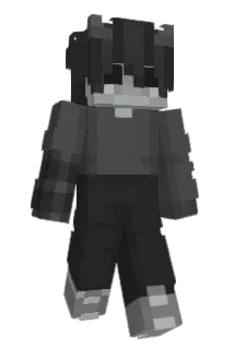 EllHuff Minecraft avatar full body