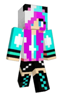 Ellaboob Minecraft avatar full body
