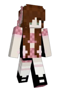 Ellebellebean Minecraft avatar full body