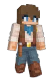 Ellemines Minecraft avatar full body
