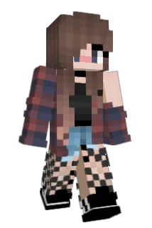 EllieBunx Minecraft avatar full body