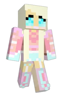 Ellkie Minecraft avatar full body