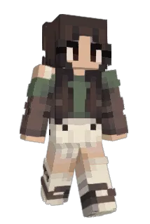ElloaCZ Minecraft avatar full body