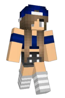 Elluska89 Minecraft avatar full body
