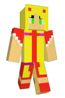 EllyFoxy Minecraft avatar full body