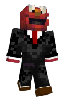 ElmoGotDrip Minecraft avatar full body