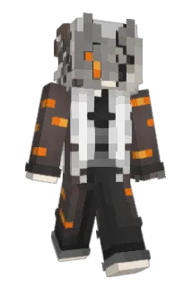 Elon Minecraft avatar full body