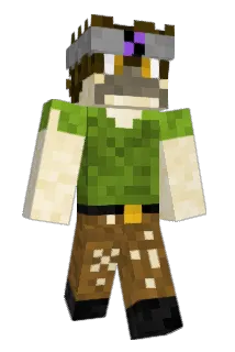 ElonMuscular Minecraft avatar full body