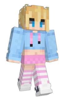 EloriaKuro Minecraft avatar full body